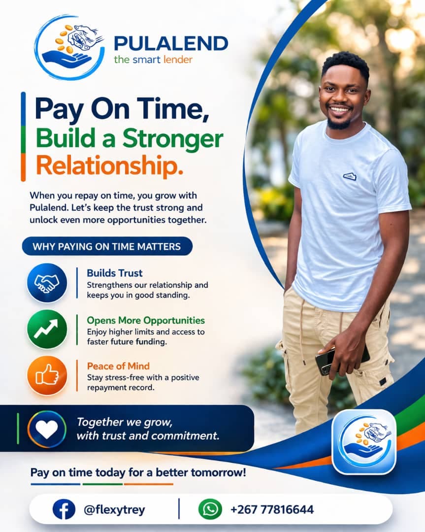 Pulalend repayment awareness poster